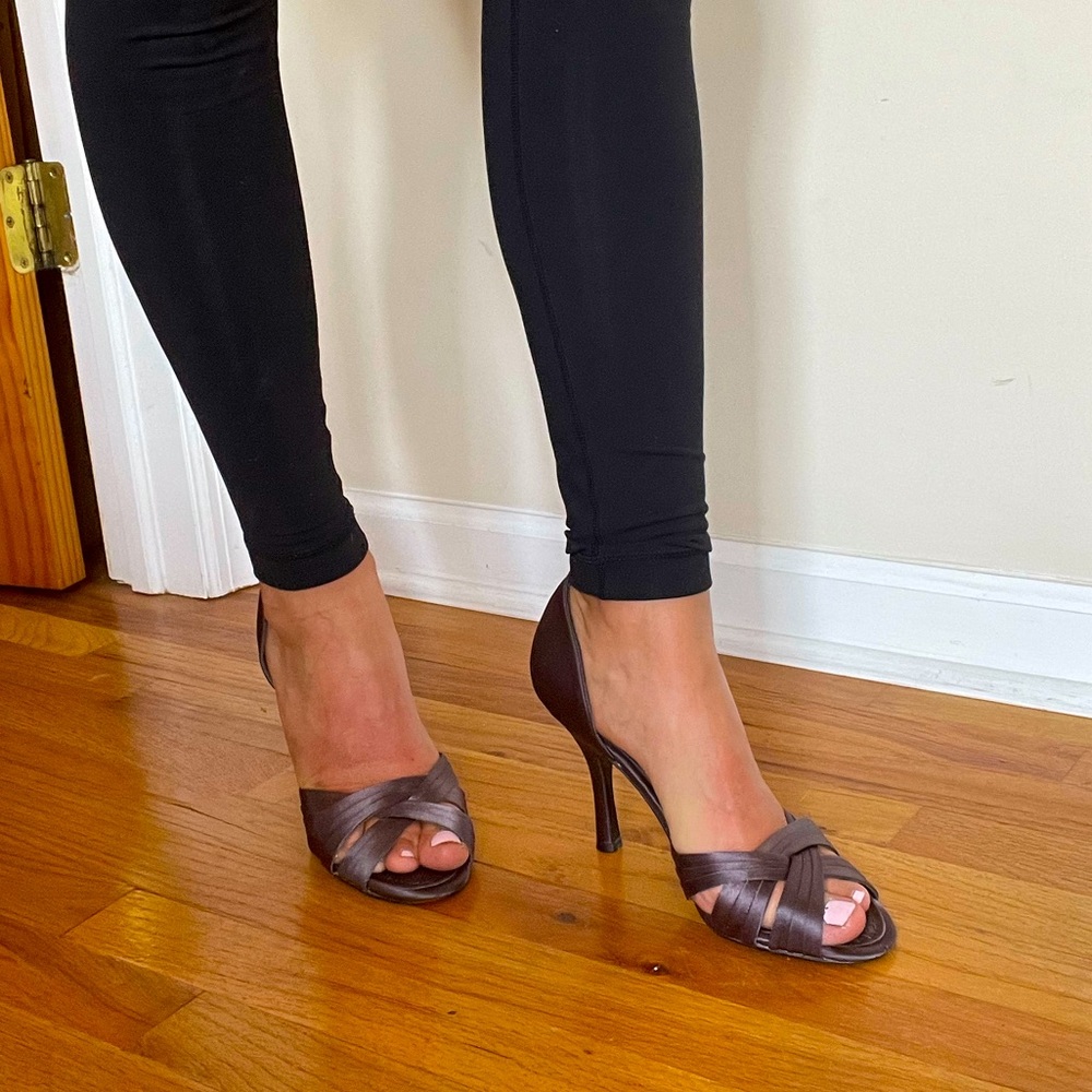 Nina Peep toe heels